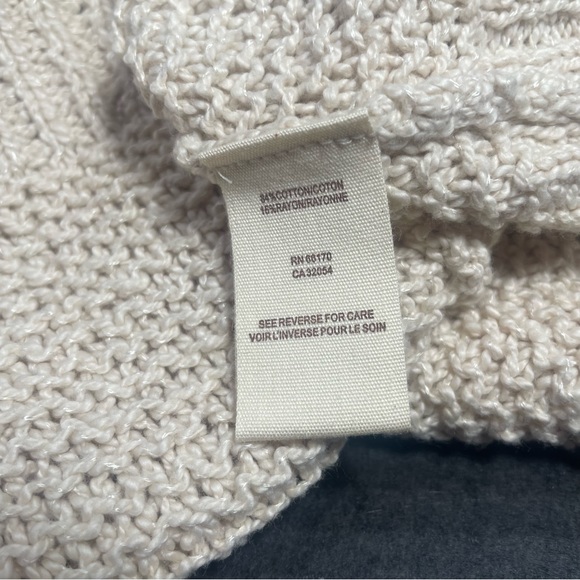 BNWT RARE VINTAGE FREE PEOPLE VNECK OVERSIZED SWEATER SIZE XS NEVER THRIFTS! - Picture 7 of 9